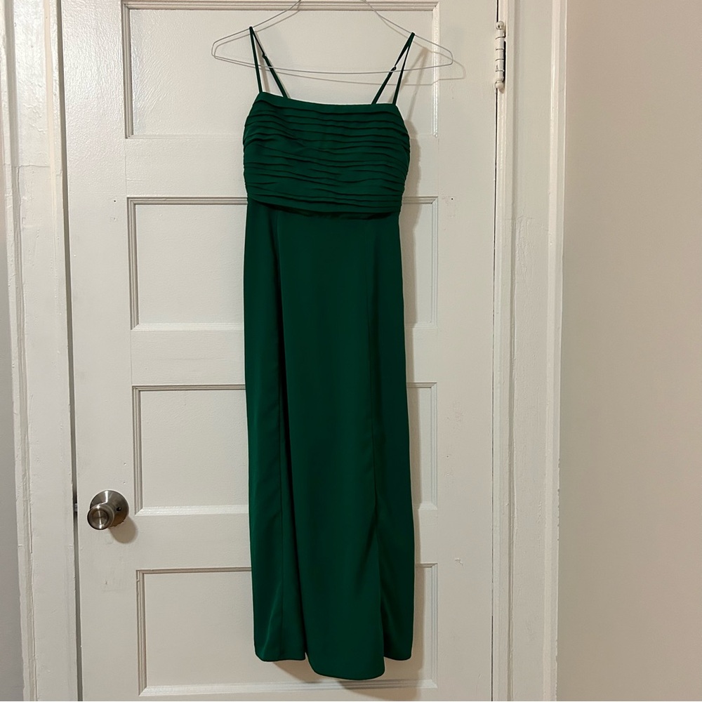 Abercrombie Emerson Crepe Midi Dress